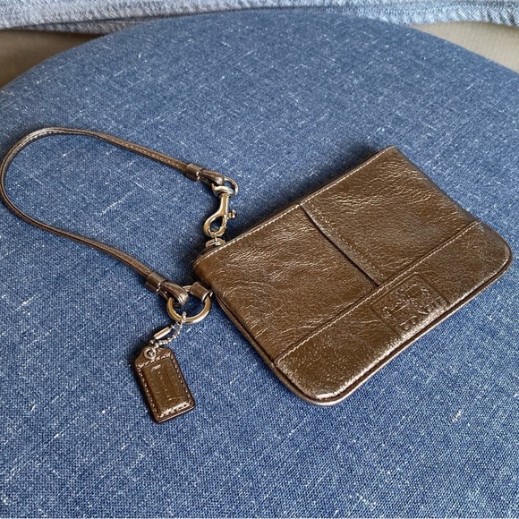 COACH Metallic Wristlet - Picture 7 of 10